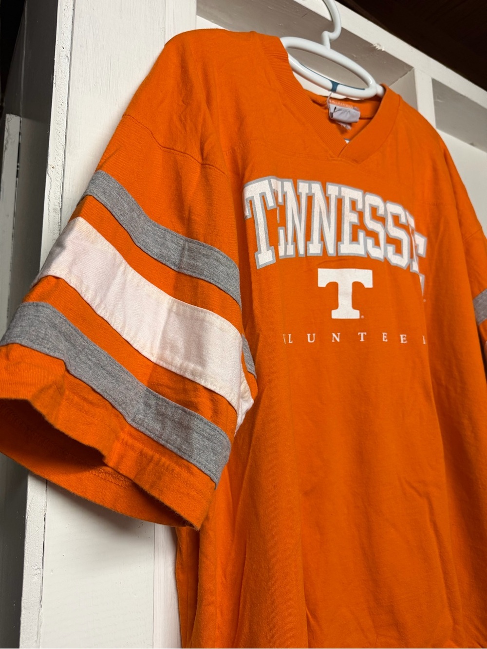 Vintage Tennessee Volunteers Orange Football Jersey Tee Shirt XL Oversized - Picture 2 of 7